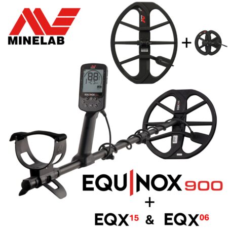 MINELAB MINELAB  EQUINOX 900 METAL DETECTOR + DISK 15″ DHURATE