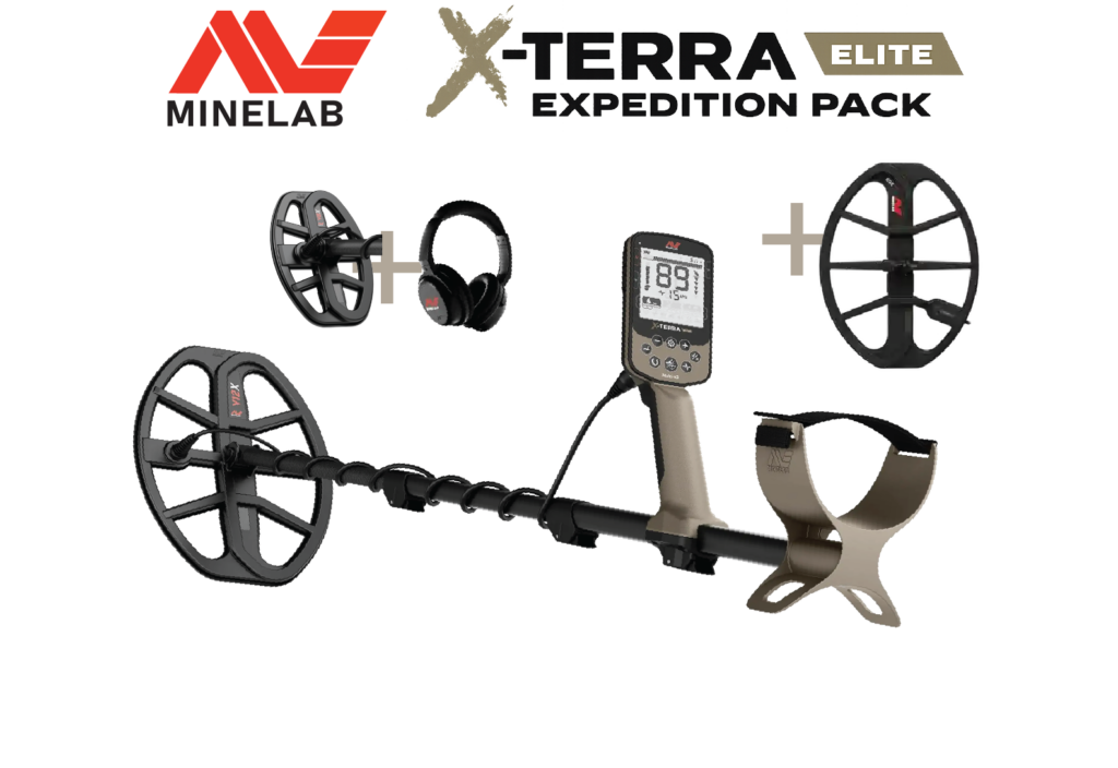 MINELAB X-TERRA ELITE EXPEDITION PACK + COIL 15″ GIFT